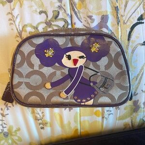 Coach cosmetic case